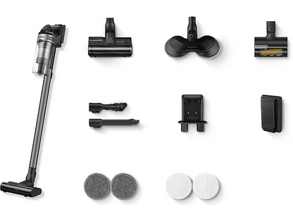 SAMSUNG VS20B75ADR5/WA — Aspirador escoba, 550 W, Negro, Gris, Potencia de succión 200 AirWatt