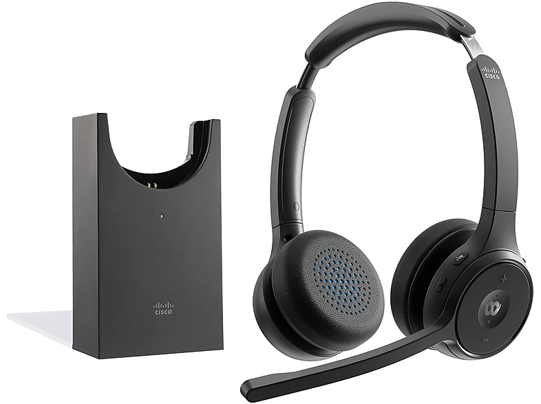 CISCO — Auriculares Inalámbricos, Circumaurales, Bluetooth, Negro, HS-WL-722-BUNAS-C CISCO