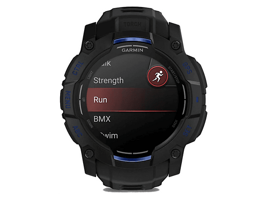 GARMIN Instinct 3 — Smartwatch, Aluminio, Negro, Polímero reforzado con fibra de vidrio (GFRP, Glass Fiber Reinforced Polymer)
