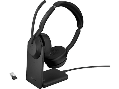 JABRA — Auriculares de oficina, Circumaurales, Bluetooth, Black, 25599-989-989 JABRA