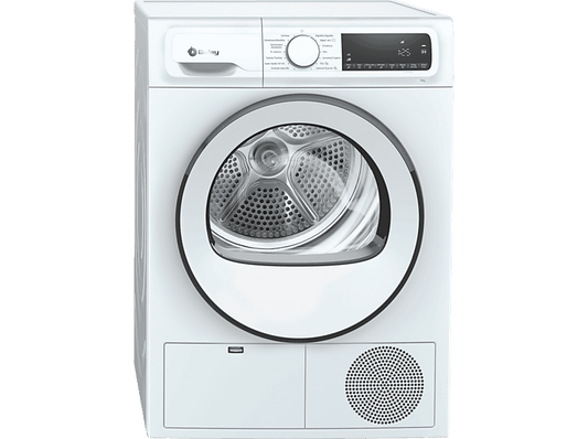 BALAY 3SB090B — Secadora bomba de calor, 9 kg, 15 programas, Blanco, Bomba de calor