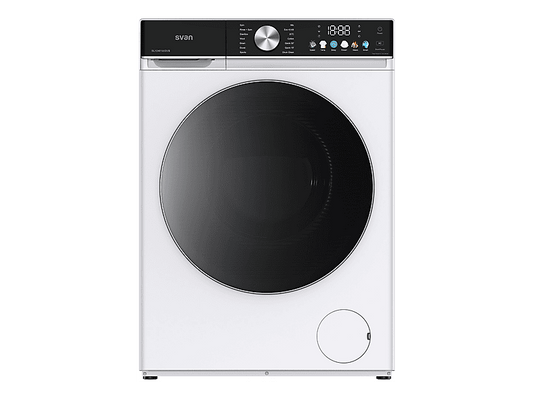 SVAN SL12401AIDVB — Lavadora carga frontal, 12 kg, 14 programas, Blanco