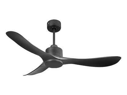 PURLINE TiomanD132C0365189 — Ventilador de techo, 6 velocidades, Negro