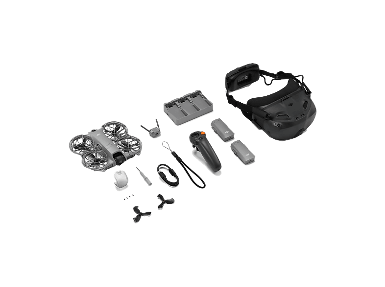 DJI Neo 2 Motion Fly More Combo — Dron, 19 GB Memoria, Gris, Sensor CMOS 1/2” 12 MP, 19 min Autonomía