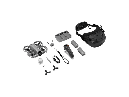 DJI Neo 2 Motion Fly More Combo — Dron, 19 GB Memoria, Gris, Sensor CMOS 1/2” 12 MP, 19 min Autonomía