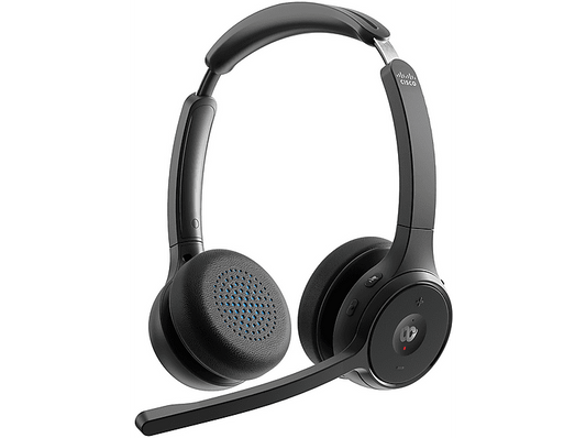 CISCO — Auriculares Inalámbricos, Circumaurales, Bluetooth, Negro, HS-WL-722-BUNA-C CISCO