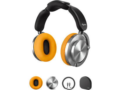 DYSON OnTrac™ — Auriculares inalámbricos, Bluetooth, Cancelación Activa de ruido, Autonomía 55h, CNC Aluminium