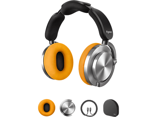 DYSON OnTrac™ — Auriculares inalámbricos, Bluetooth, Cancelación Activa de ruido, Autonomía 55h, CNC Aluminium