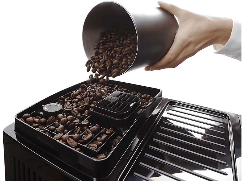 DE LONGHI — Cafetera superautomática, Vaporizador, 1450 W, Negro, De'Longhi Magnifica Start ECAM220.21.BG