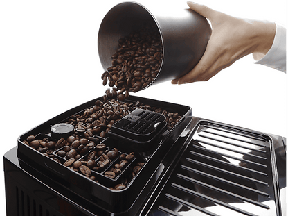 DE LONGHI — Cafetera superautomática, Vaporizador, 1450 W, Negro, De'Longhi Magnifica Start ECAM220.21.BG