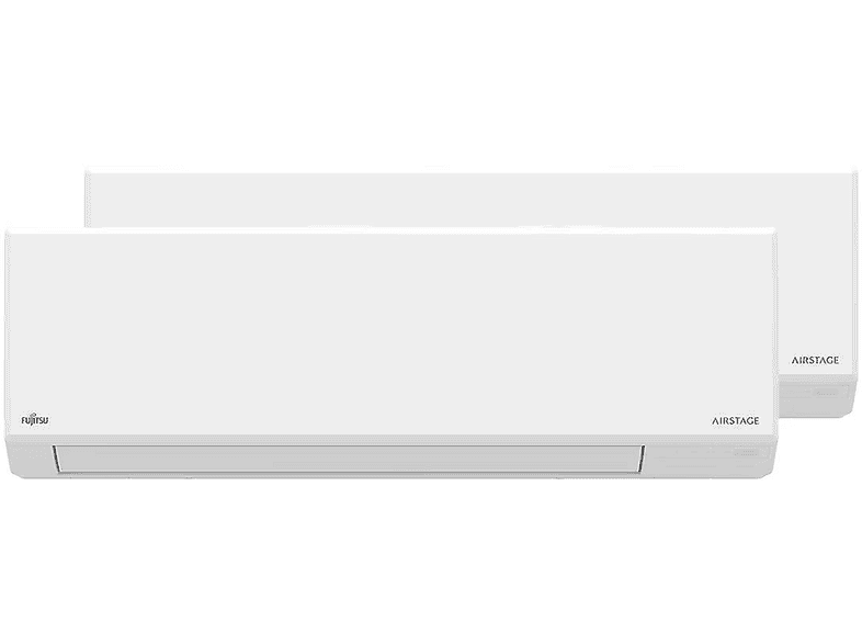 FUJITSU AOEH14KACB2/ASEH07KLTBL/ASEH07KLTBL — Aire acondicionado Split 2 x 1, Blanco, 2924 fg/h, Función Inverter