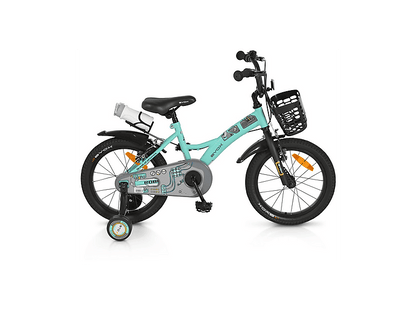 BYOX Robo — Bicicletas para niños, marco: 23 cm, Acero, verde