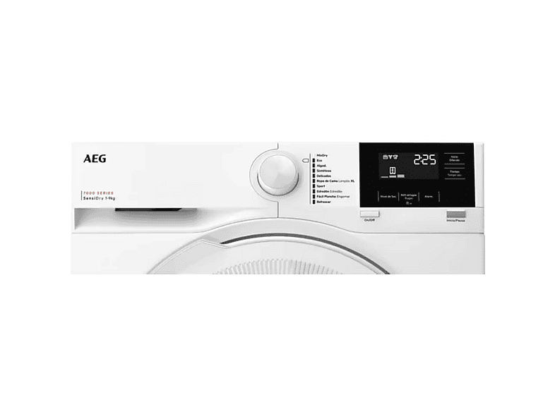 AEG Series 7000 TR719G2PB — Secadora bomba de calor, Eléctrico, 9 kg, Blanco