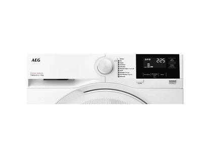 AEG Series 7000 TR719G2PB — Secadora bomba de calor, Eléctrico, 9 kg, Blanco