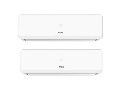 WIDE IULAN 2x1 5 ECO 3010+2100 frigorias con bomba de calor Inverter A+++ — Split 2x1, Función Inverter, white