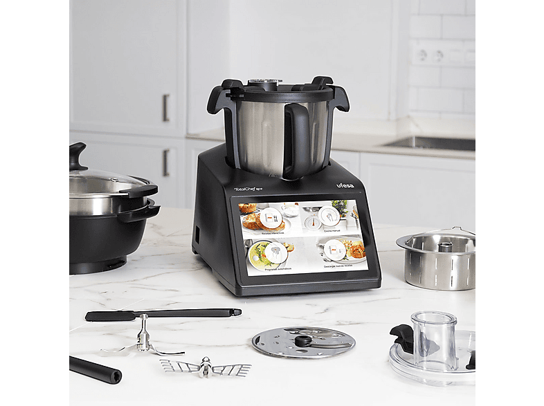 UFESA RK10 — Robot de cocina, 2400 W, Negro, 4,5 l