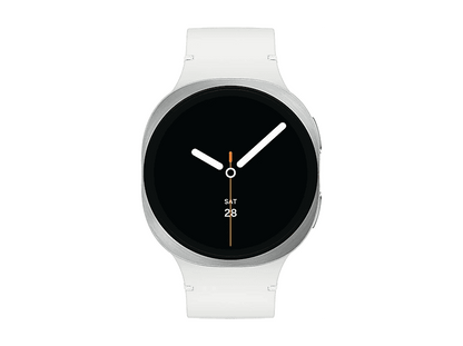 SAMSUNG Galaxy Watch8 — Smartwatch, Aluminio, Plata, M/L