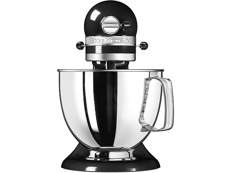 KITCHENAID 5KSM125EOB — Robot amasador, 300W, 4.8L, Negro