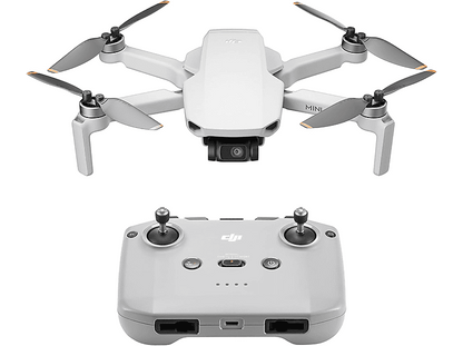 DJI Mini 4K — Dron, Gris, 12 megapixel, 31 min Autonomía, Ideal para Principiantes