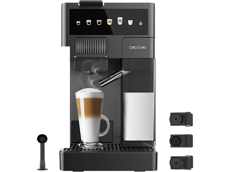 CECOTEC 1852_FREESTYLE LATTE — Cafetera de cápsulas, 1350 W, Multicolor, 20 bar, 400 ml