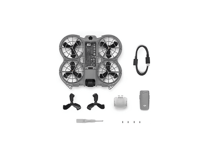 DJI Neo 2 — Dron, 19 GB Memoria, Gris, Sensor CMOS 1/2” 12 MP, 19 min Autonomía