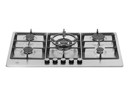 BERTAZZONI LA GERMANIA P905CLAGXV — Placa de gas, 860 mm, 5 zone(s) zonas, Acero inoxidable
