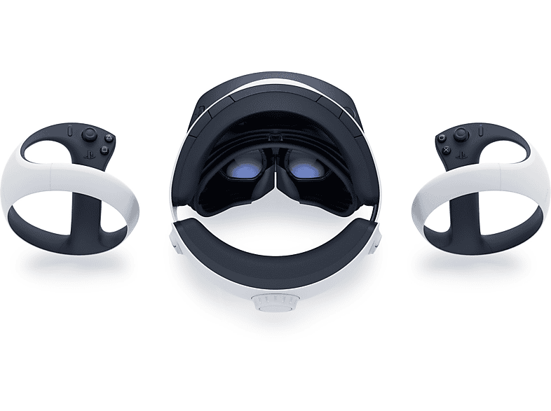 SONY Gafas PlayStation VR2 — Pack VR, OLED 4K, Sensor de movimiento, Blanco + Mandos VR2 Sense + Auriculares estéreo