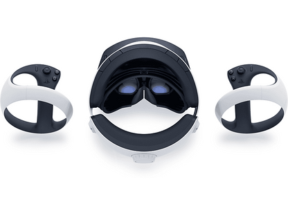 SONY Gafas PlayStation VR2 — Pack VR, OLED 4K, Sensor de movimiento, Blanco + Mandos VR2 Sense + Auriculares estéreo