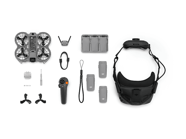 DJI Neo 2 Motion Fly More Combo — Dron, 19 GB Memoria, Gris, Sensor CMOS 1/2” 12 MP, 19 min Autonomía