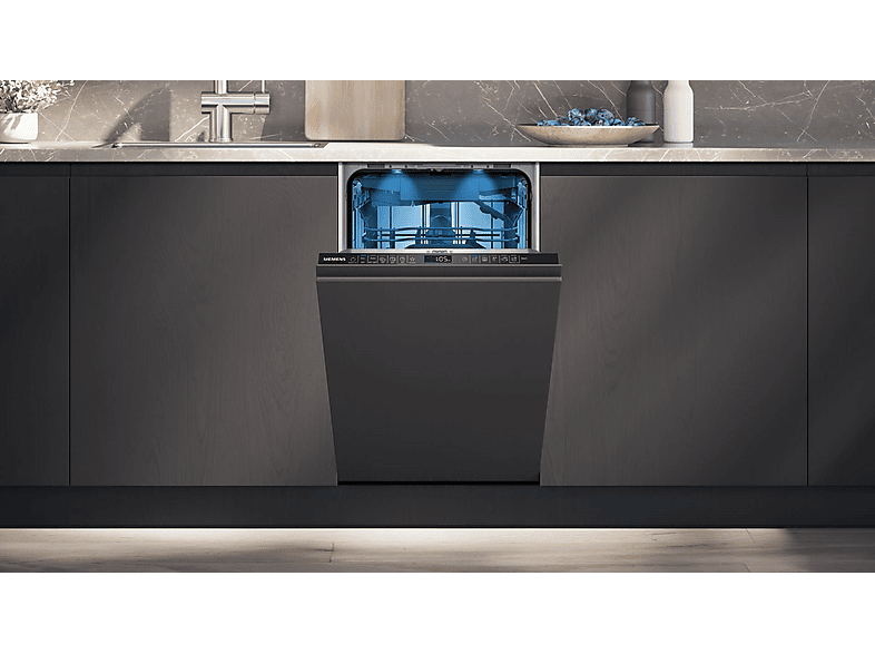 SIEMENS SR65EX09ME — Lavavajillas integrable 45 cm, 10 servicios, 6 programas, 44,8 cm, No aplicable