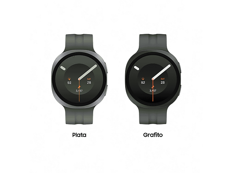 SAMSUNG Galaxy Watch9 BT 44 mm — Smartwatch, 32 GB, 2 GB RAM, Plata, 1.5"