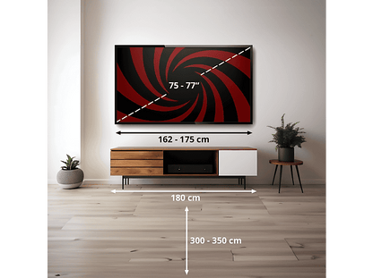 TCL 75X11L — TV SQD-Mini LED 75", Negro, UHD 4K, SQD-Mini, Smart TV con Google TV