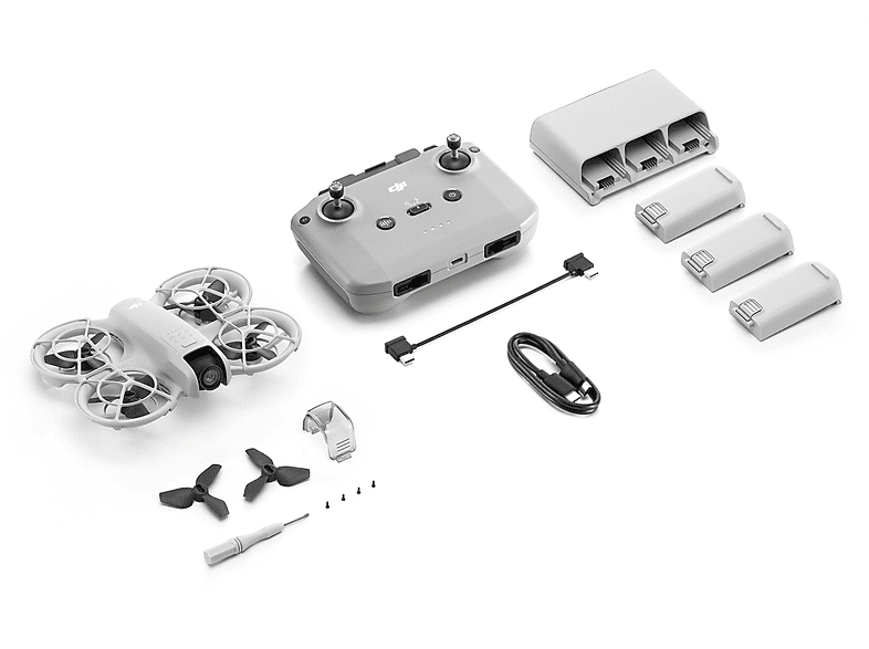 DJI Neo Fly More Combo — Drone, Blanco, 12 megapixel, 18 min