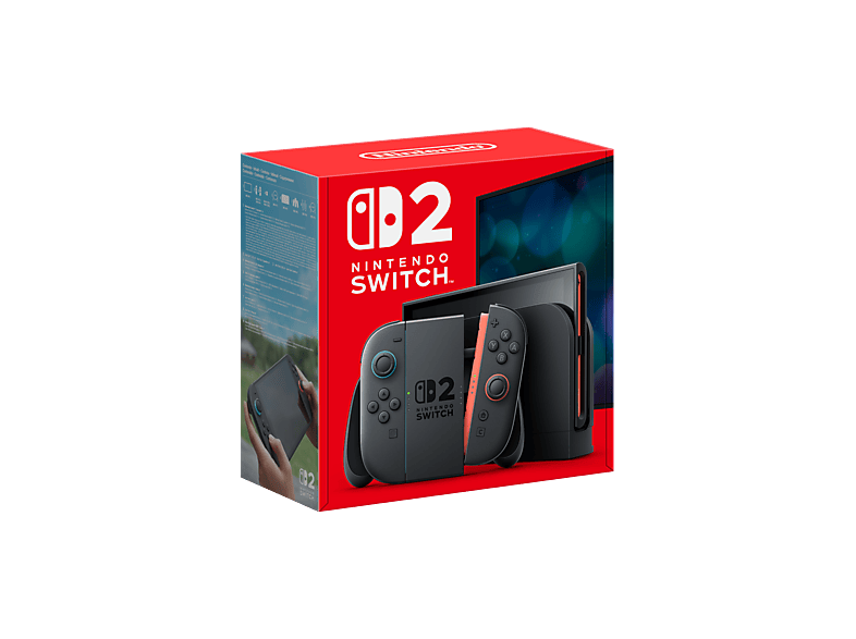 NINTENDO Switch 2 — Consola, 7.9” Full HD HDR 120 Hz, 256 GB, Magnetic Joy-Con 2 con modo ratón, Batería extraíble