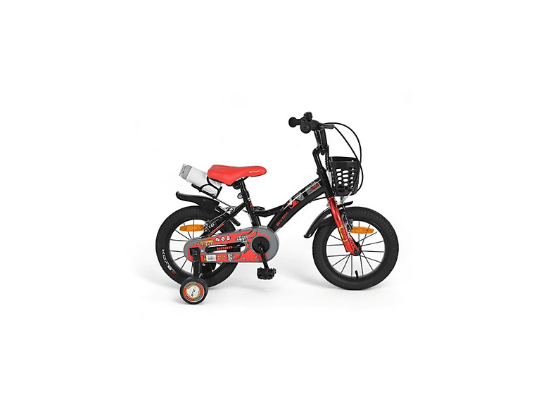 BYOX Robo 14 Pulgadas — Bicicletas para niños, marco: 22 cm, Acero, negro