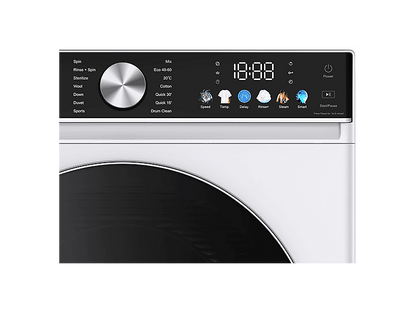 SVAN SL12401AIDVB — Lavadora carga frontal, 12 kg, 14 programas, Blanco