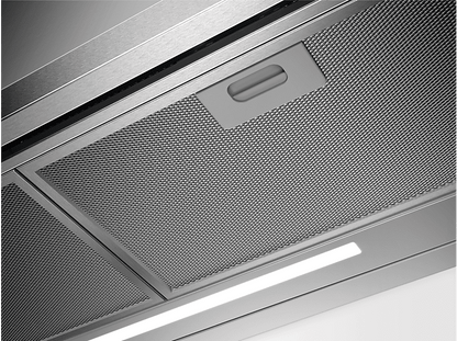 AEG Serie 5000 Extractor DPE5960M — Campana extraíble, 3 velocidades, 445 m³/h, 900 mm, Grey