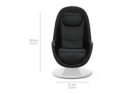 MEDISANA RS 660 — Sillón de masaje, Peso máximo 120 kg, Niveles de funcionamiento: 3, negro