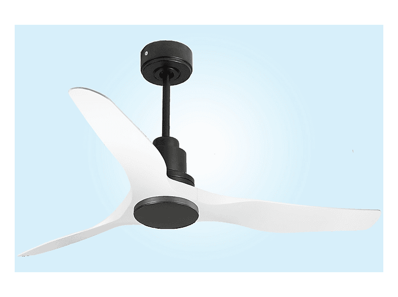 PURLINE ThassosD127C0464566 — Ventilador de techo, 6 velocidades, Negro