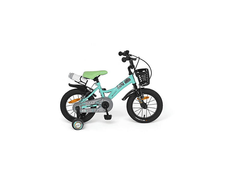 BYOX Robo 14 Pulgadas — Bicicletas para niños, marco: 22 cm, Acero, turquesa