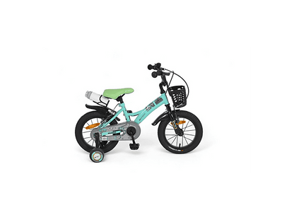 BYOX Robo 14 Pulgadas — Bicicletas para niños, marco: 22 cm, Acero, turquesa