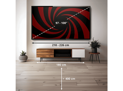 TCL 98X11L — TV SQD-Mini LED 98", Negro, UHD 4K, SQD-Mini, Smart TV con Google TV