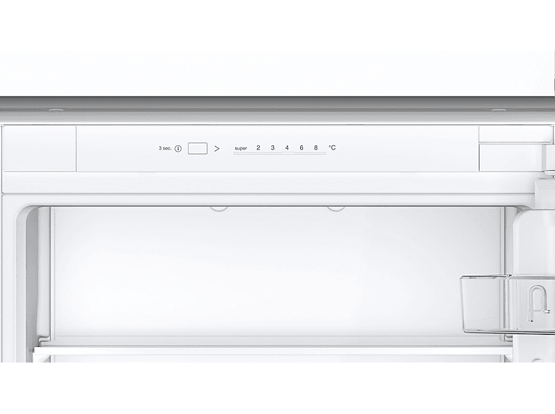 BOSCH KIV87NSE0 — Frigorífico combi, Altura 1772 mm, White, No Frost, Capacidad 270 l