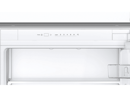 BOSCH KIV87NSE0 — Frigorífico combi, Altura 1772 mm, White, No Frost, Capacidad 270 l