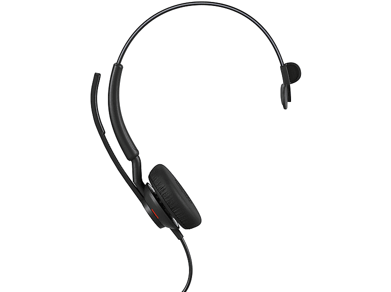 JABRA — Auriculares de diadema con cable, Circumaurales, Negro, 5093-299-2259 JABRA