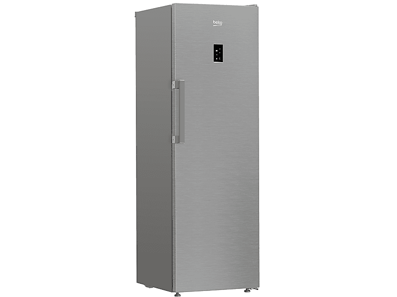 BEKO B3RFNE314XB — Congelador vertical, 186,5 cm, 313 l, Color Inox