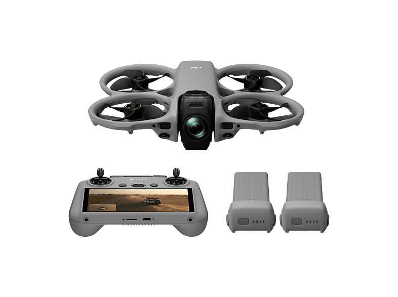 DJI Avata 360 Fly More Combo (RC 2) — Dron, Gris, 64 MP, 23min Autonomía, Visión 360°