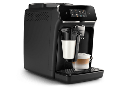 PHILIPS EP2331/10 — Cafetera superautomática, Negro, LatteGo, 15 Bar, 4 Bebidas