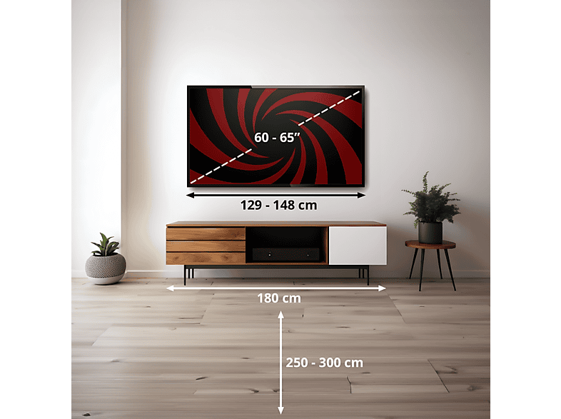 TCL 65C8L — TV SQD-Mini LED 65", 144Hz, Negro, UHD 4K, 5000 nits
