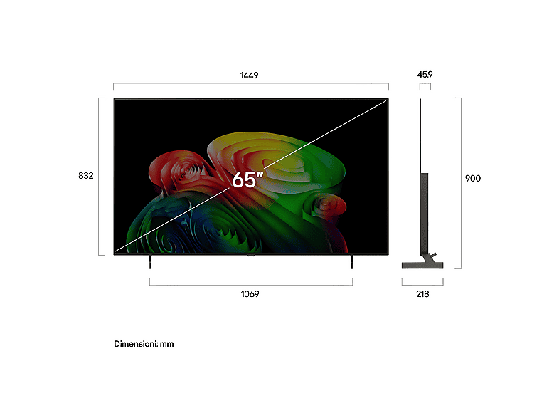LG OLED AIOLED65B6ELC — TV OLED 65", Marrón, UHD 4K, α8 AI Processor 4K, Smart TV